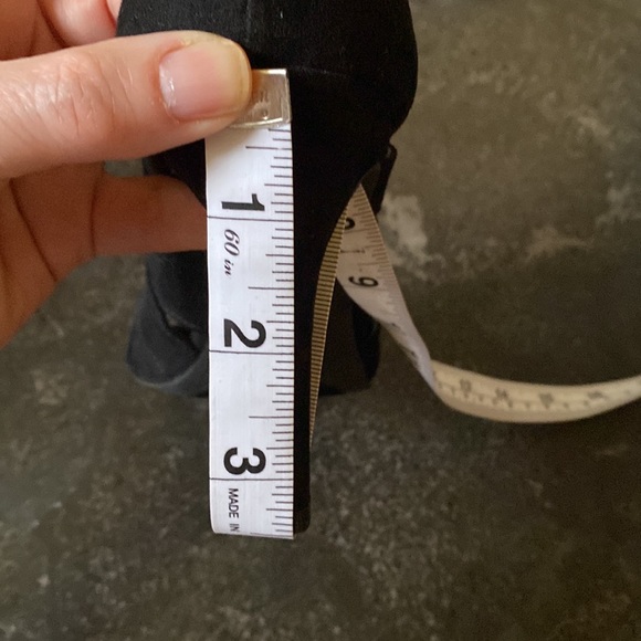 Style & Co. black cut-out  peep heeled shoe. - Picture 10 of 14